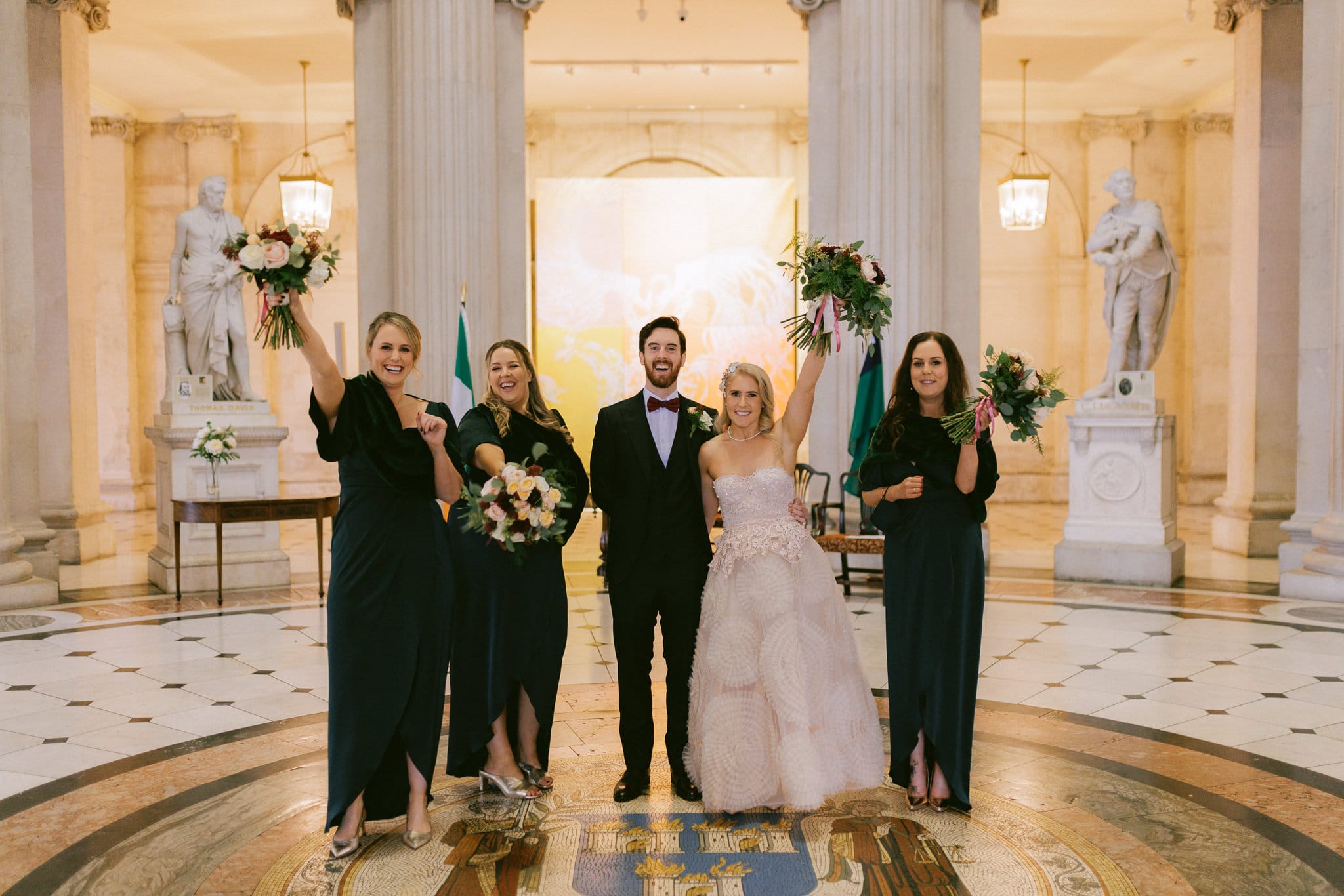 Dublin City Hall Wedding Ceremony Family Photos39