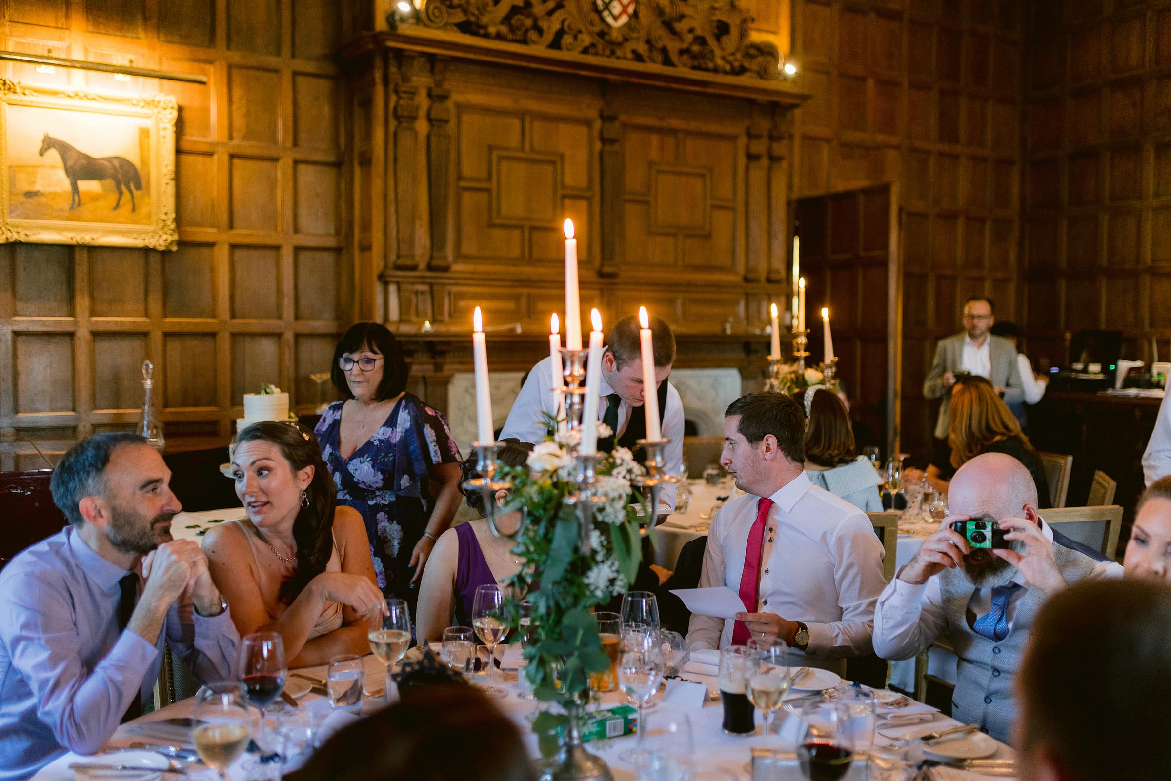 wedding reception speeches at waterford castle wedding 82